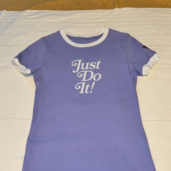 Nike Lavender Ringer Tee - Picture 1 of 5